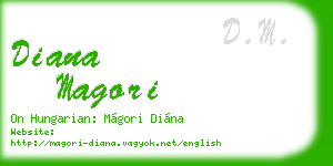 diana magori business card